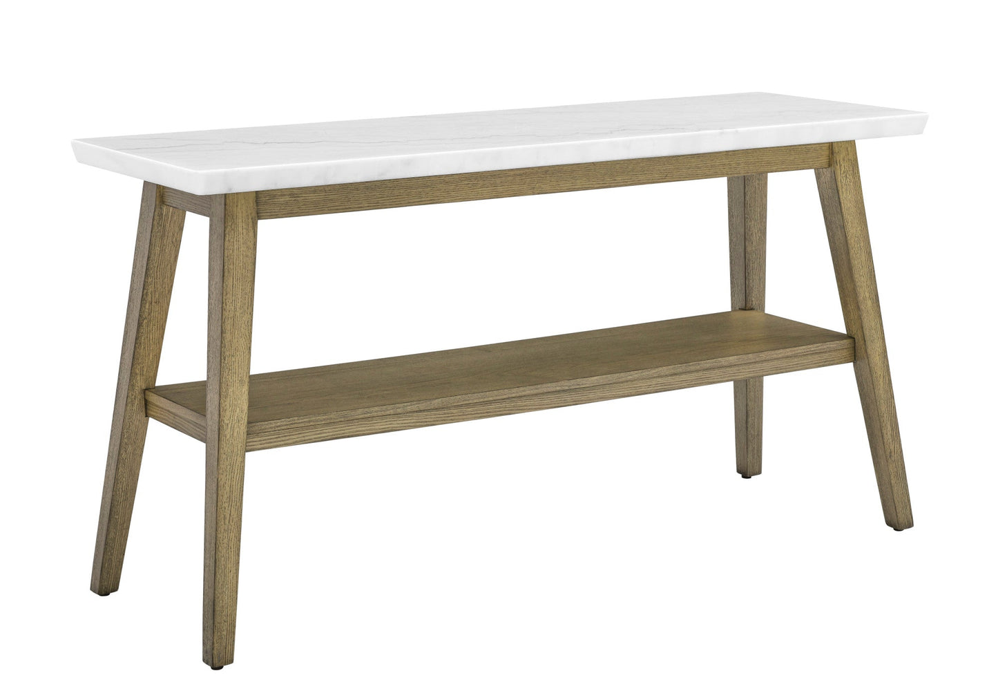 Vida White Marble Top Sofa Table