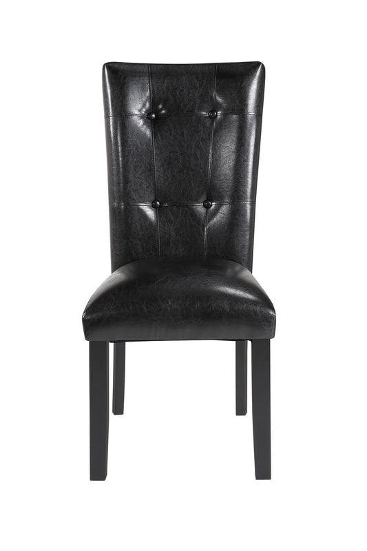 Sterling Black PU Parsons Chair