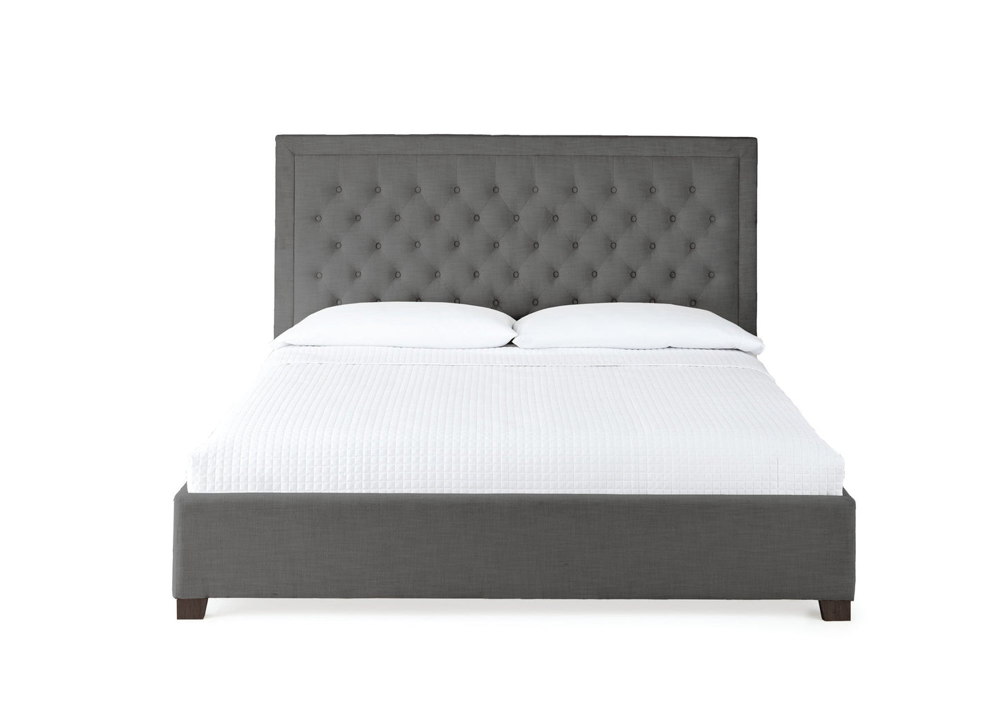 Isadora King Bed Gray