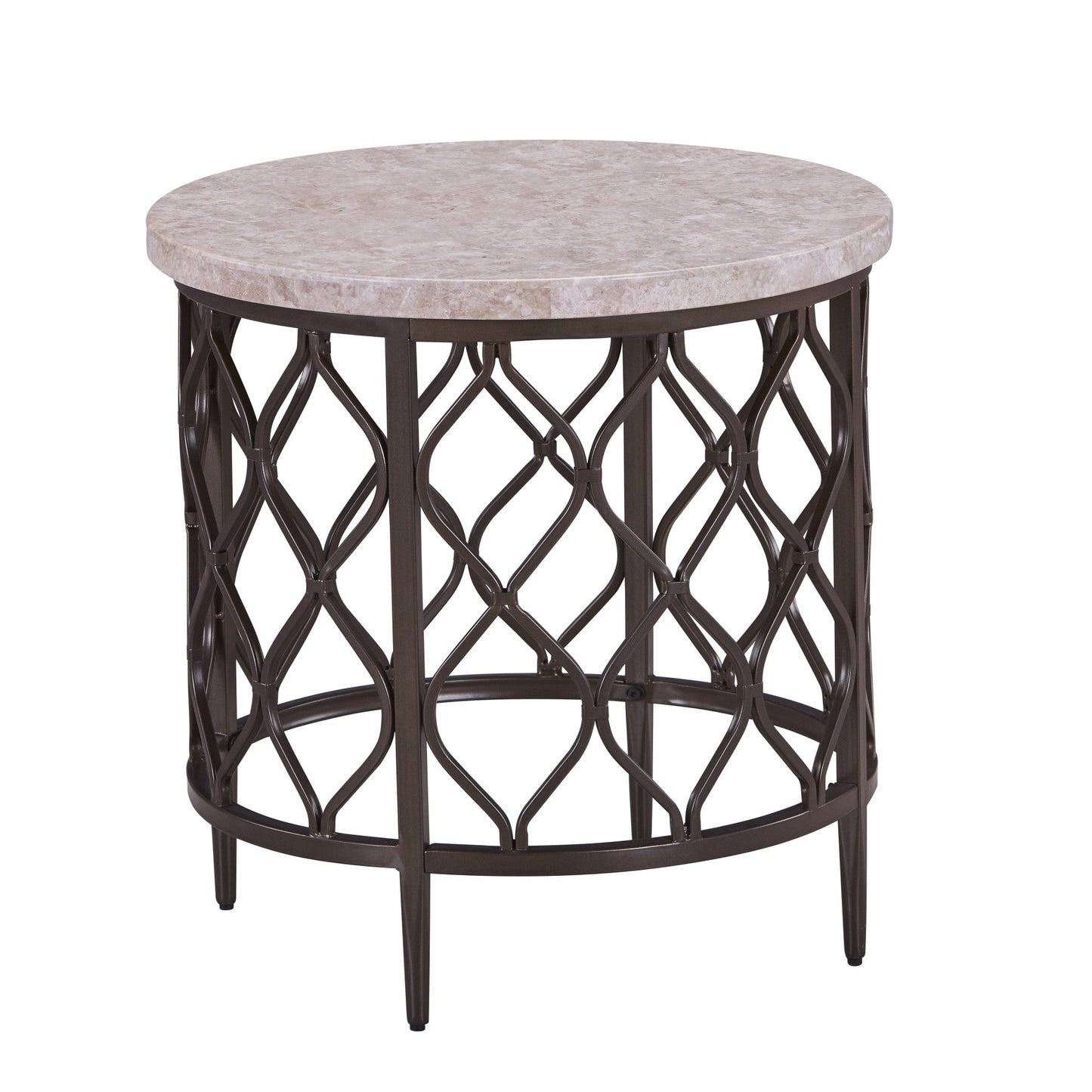 Roland Marble Top End Table Top