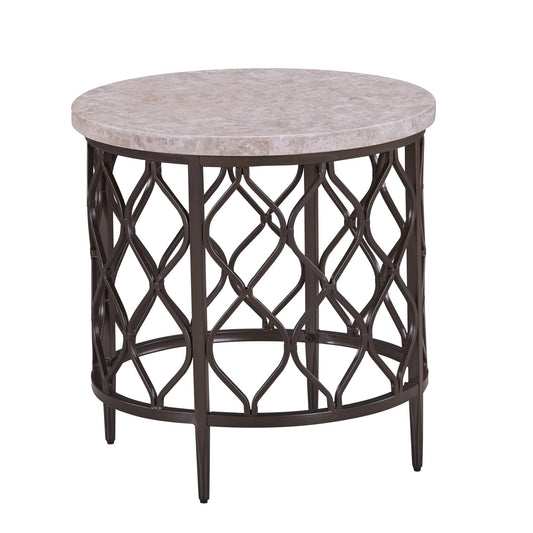 Roland Marble Top End Table Top