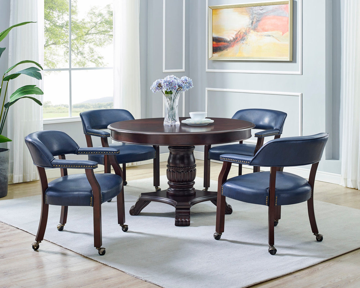 Tournament Arm Chair w/Casters