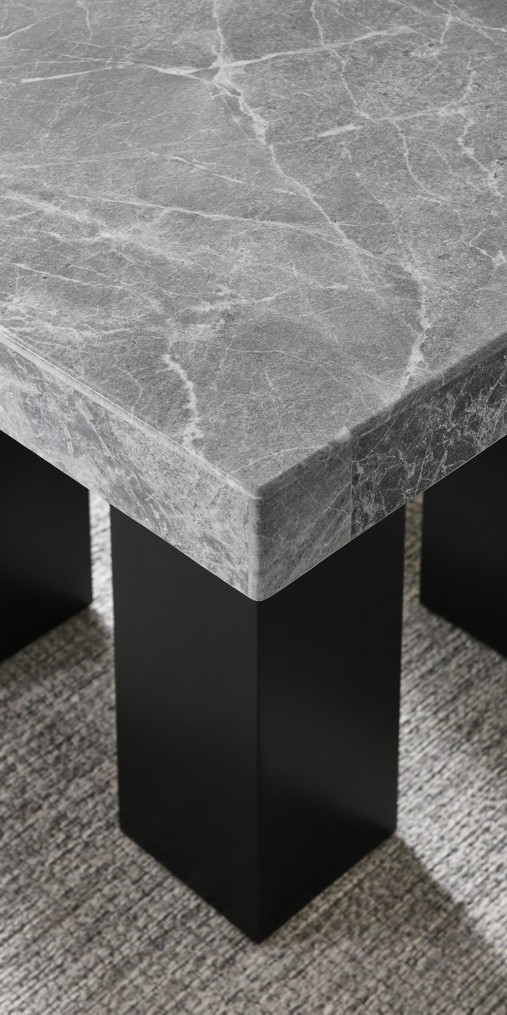Camila Square Gray Marble Top