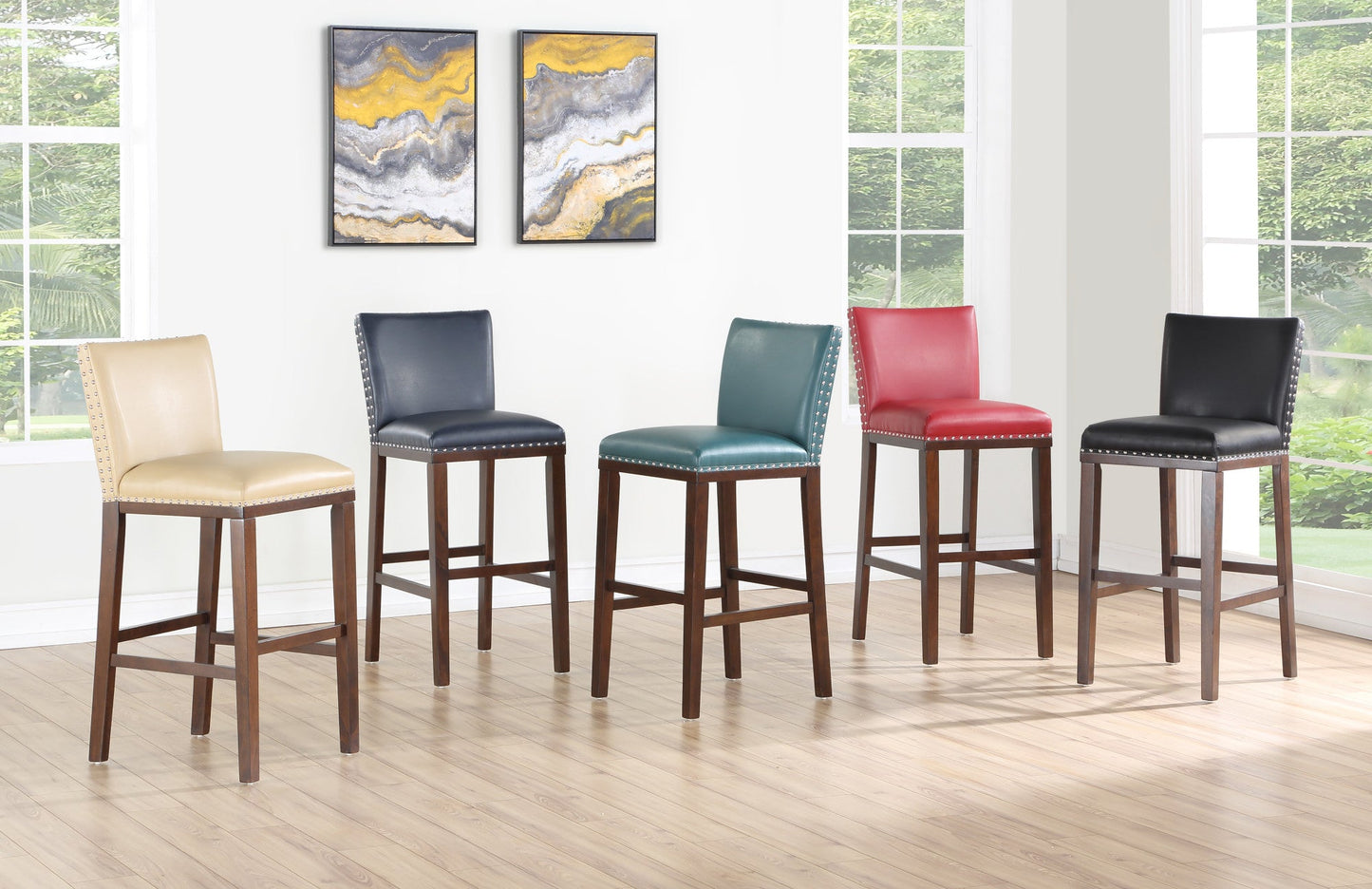 Tiffany KD Bar Chair Peacock