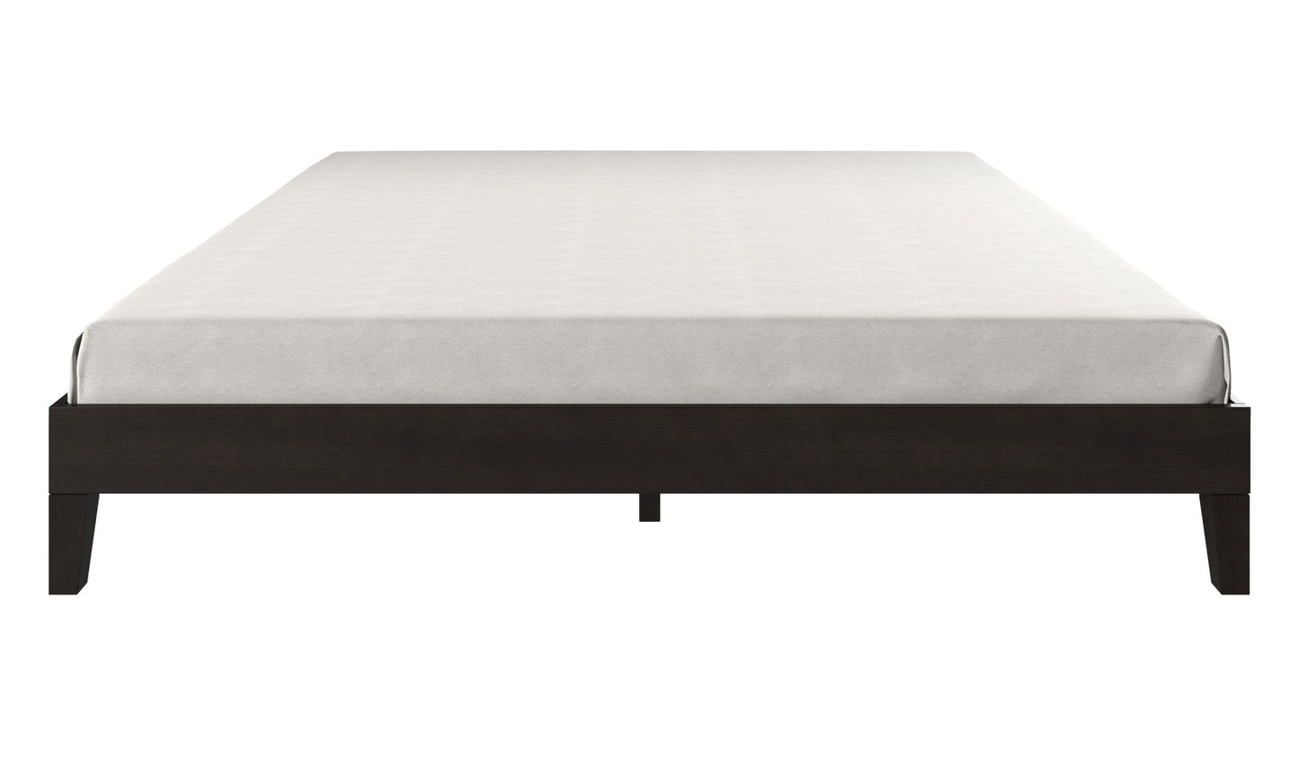 Nix King Platform Bed Black