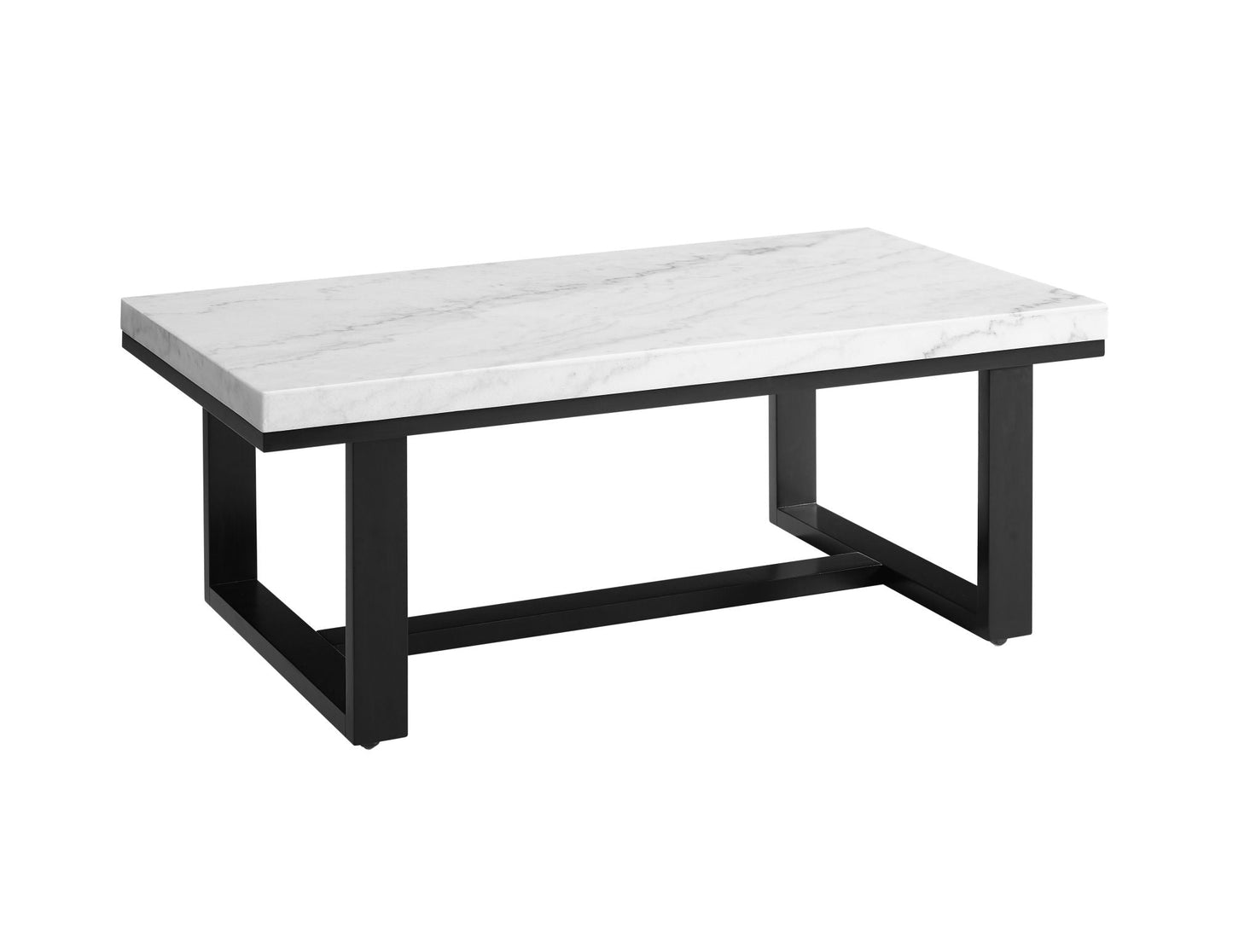 Lucca White Marble 3 Piece Set