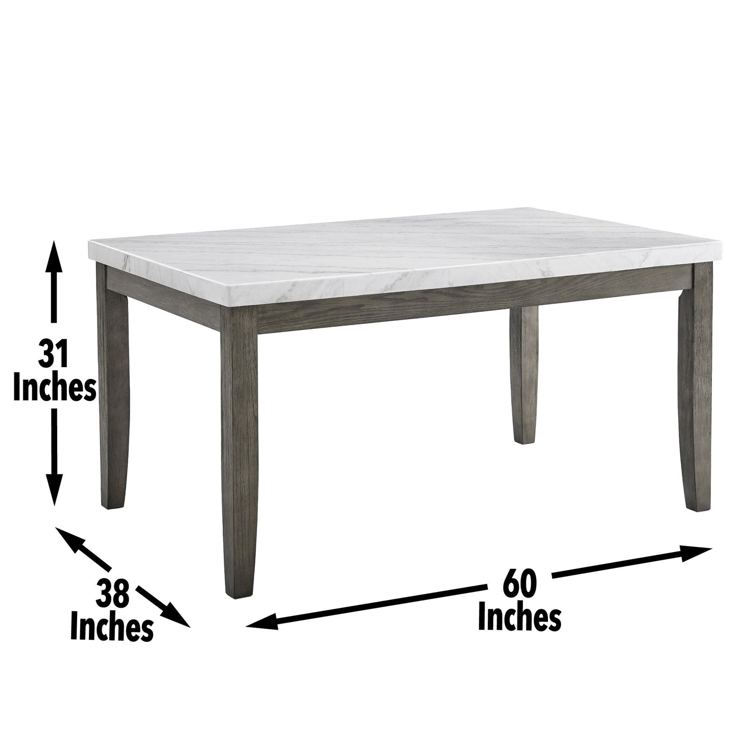 Emily 6pc Dining Set