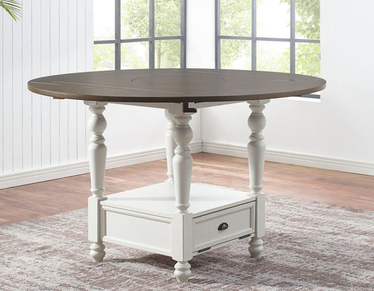Joanna Two Tone Round Counter Table Base