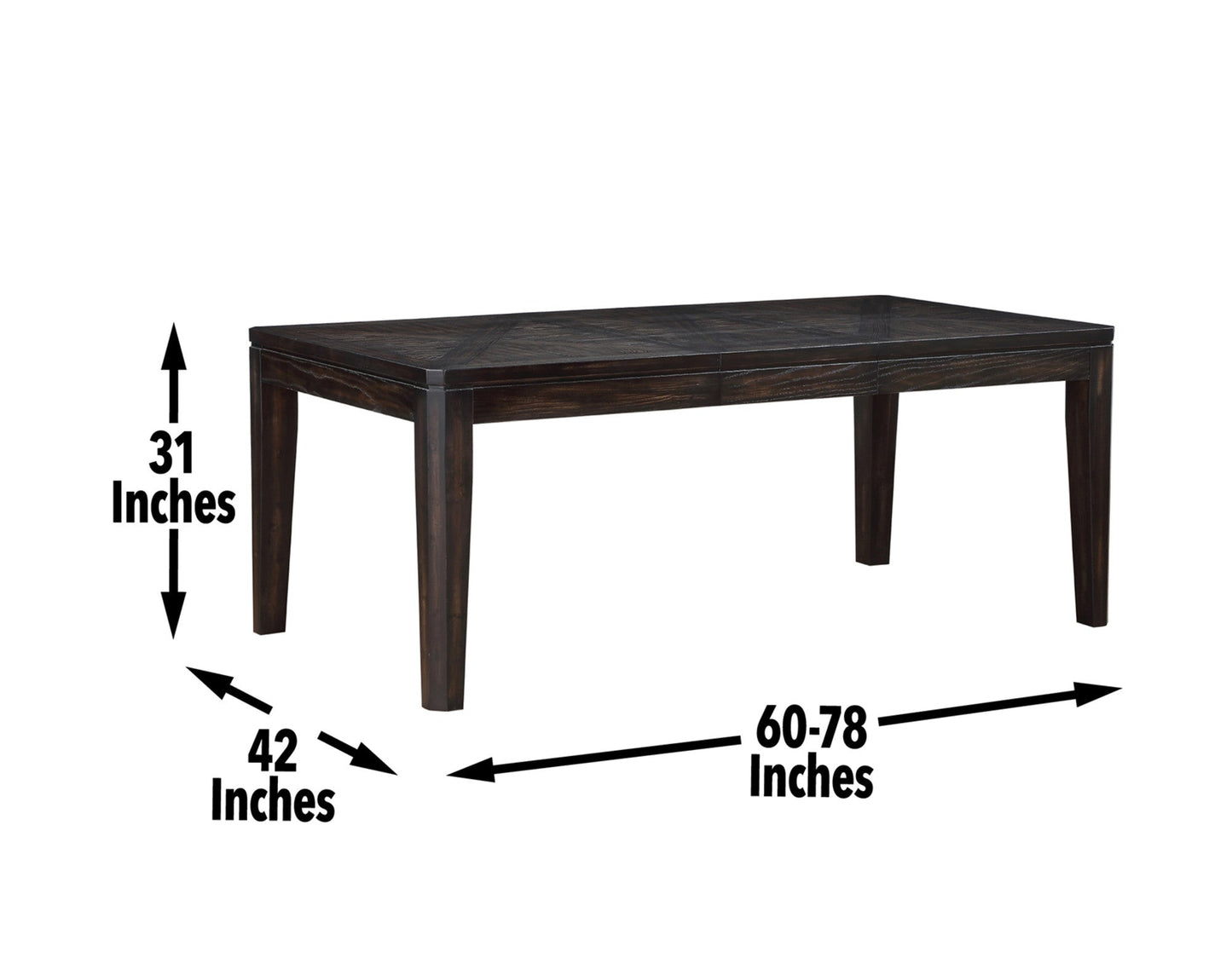 Ally Table Antique Charcoal