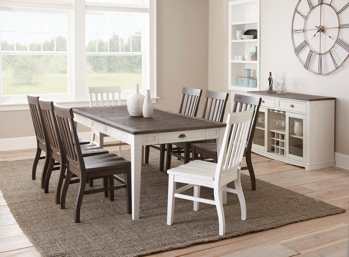 Cayla Side Chair Dark Oak