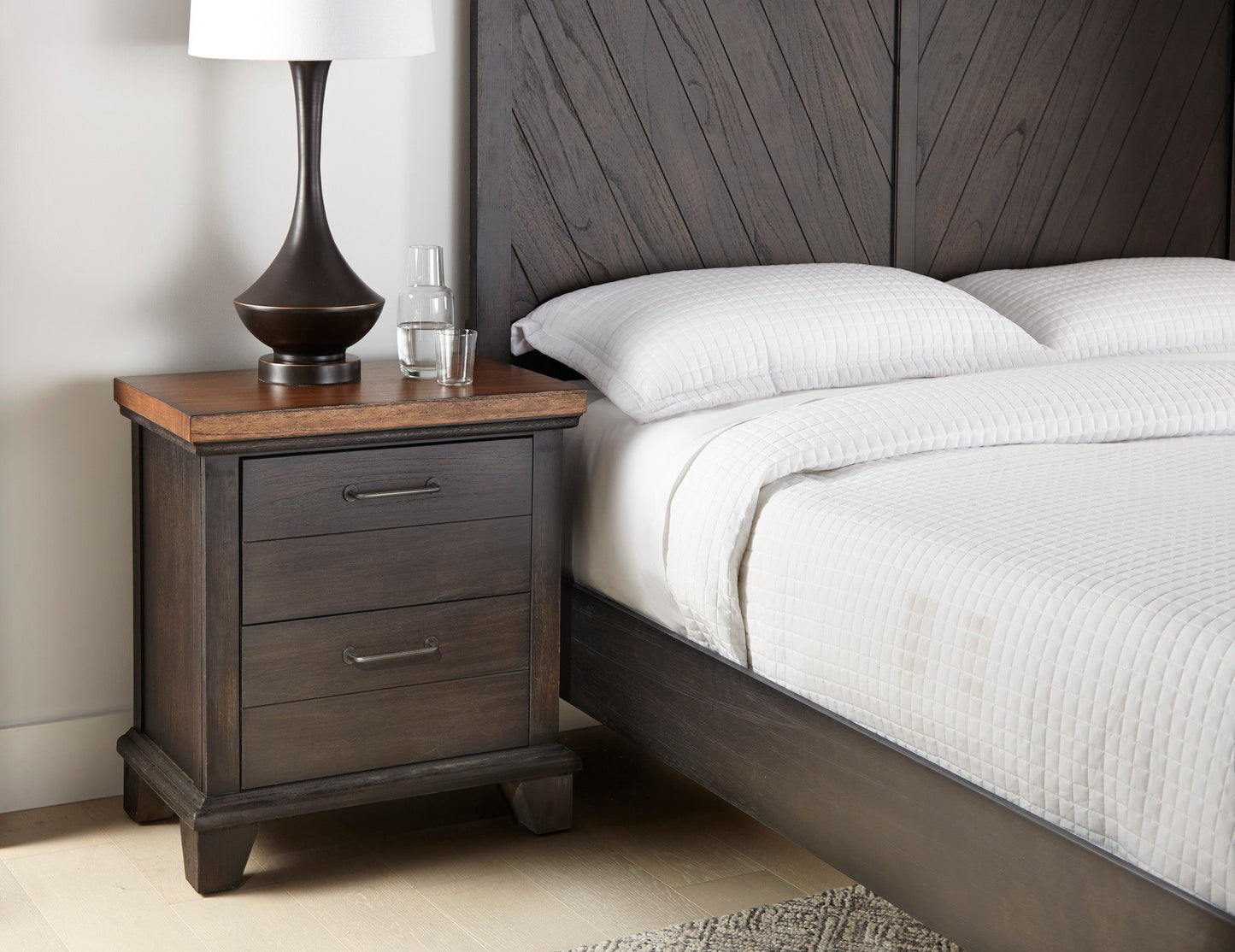 Bear Creek Nightstand Brown
