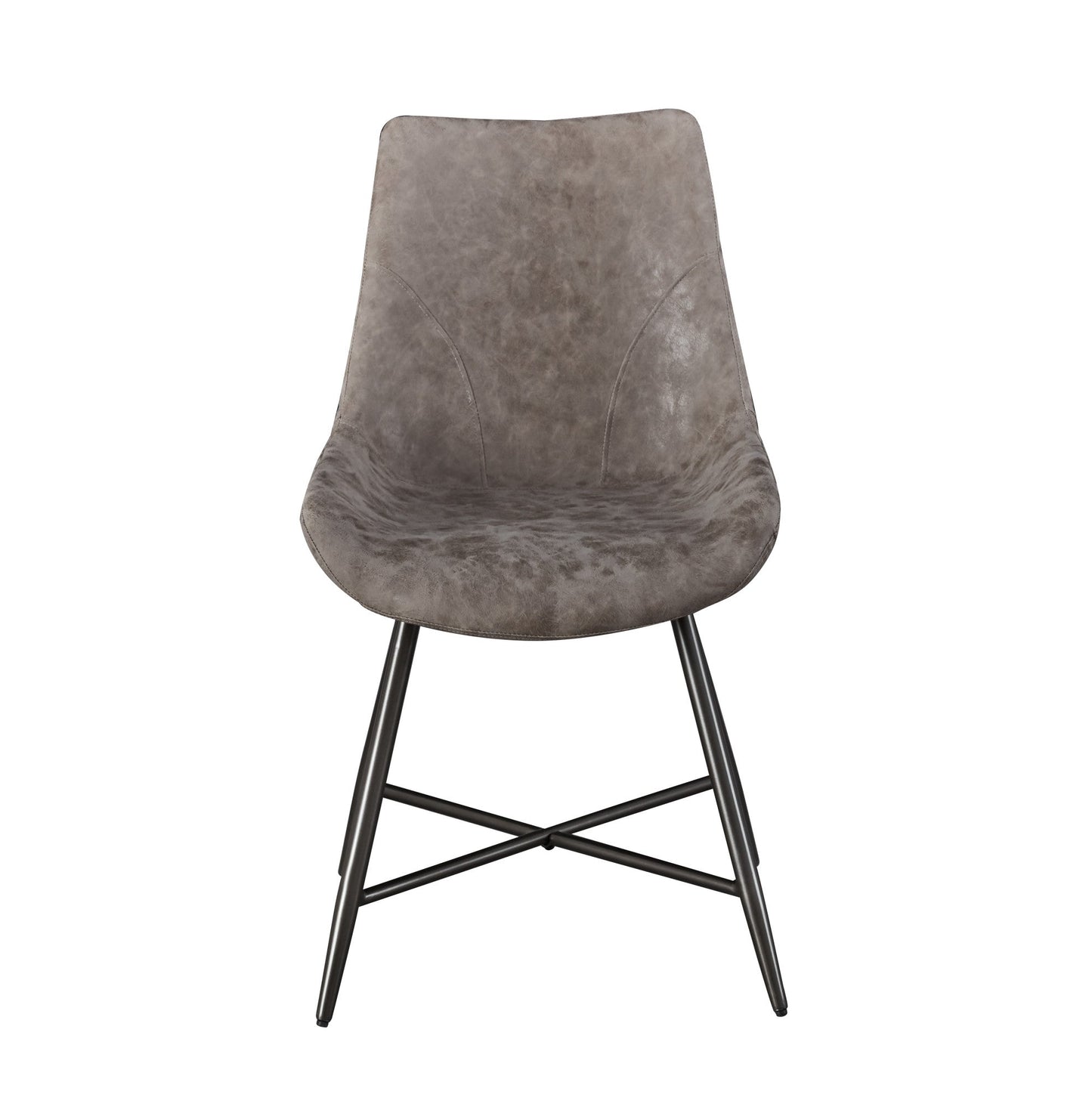 Ramona Brown PU Side Chair