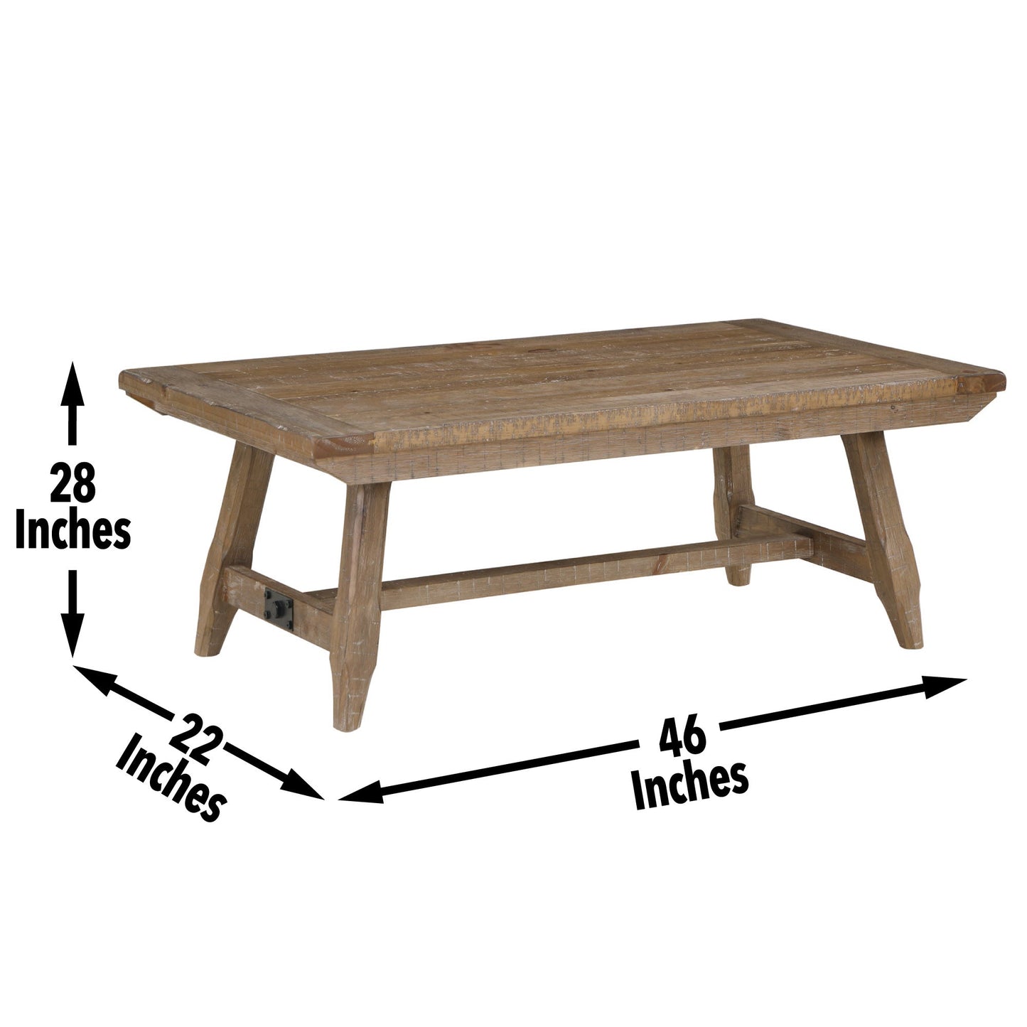 Riverdale Driftwood Coffee Table