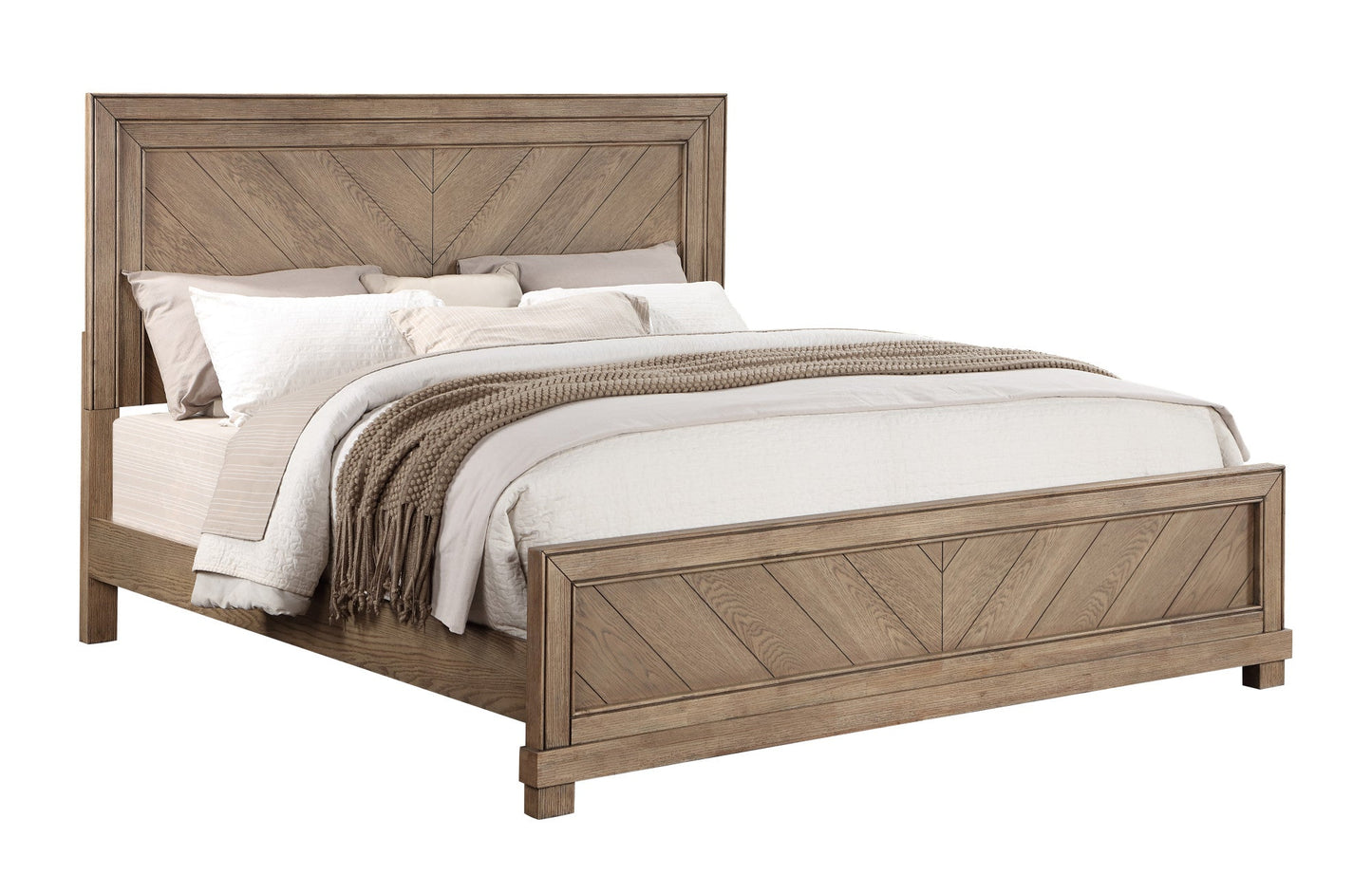 Montana Weathered Sand Queen Bed