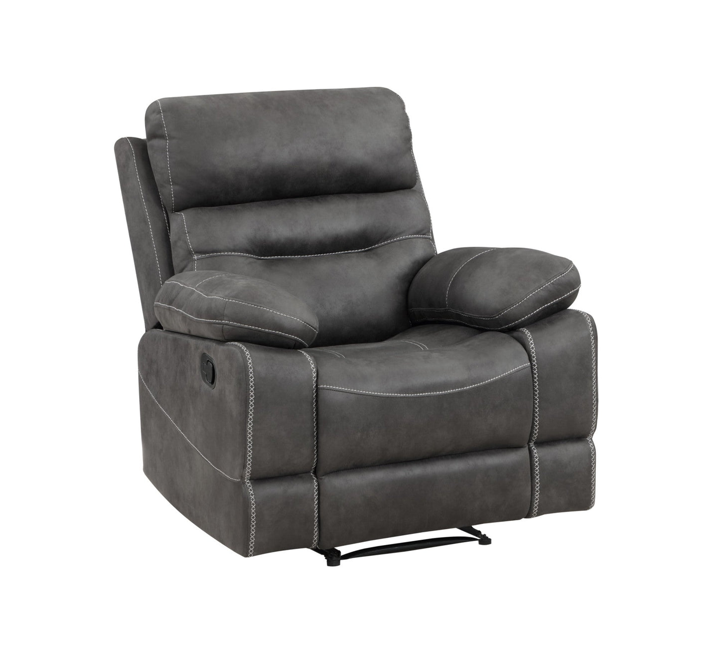 Rudger Gray Manual Recliner Chair