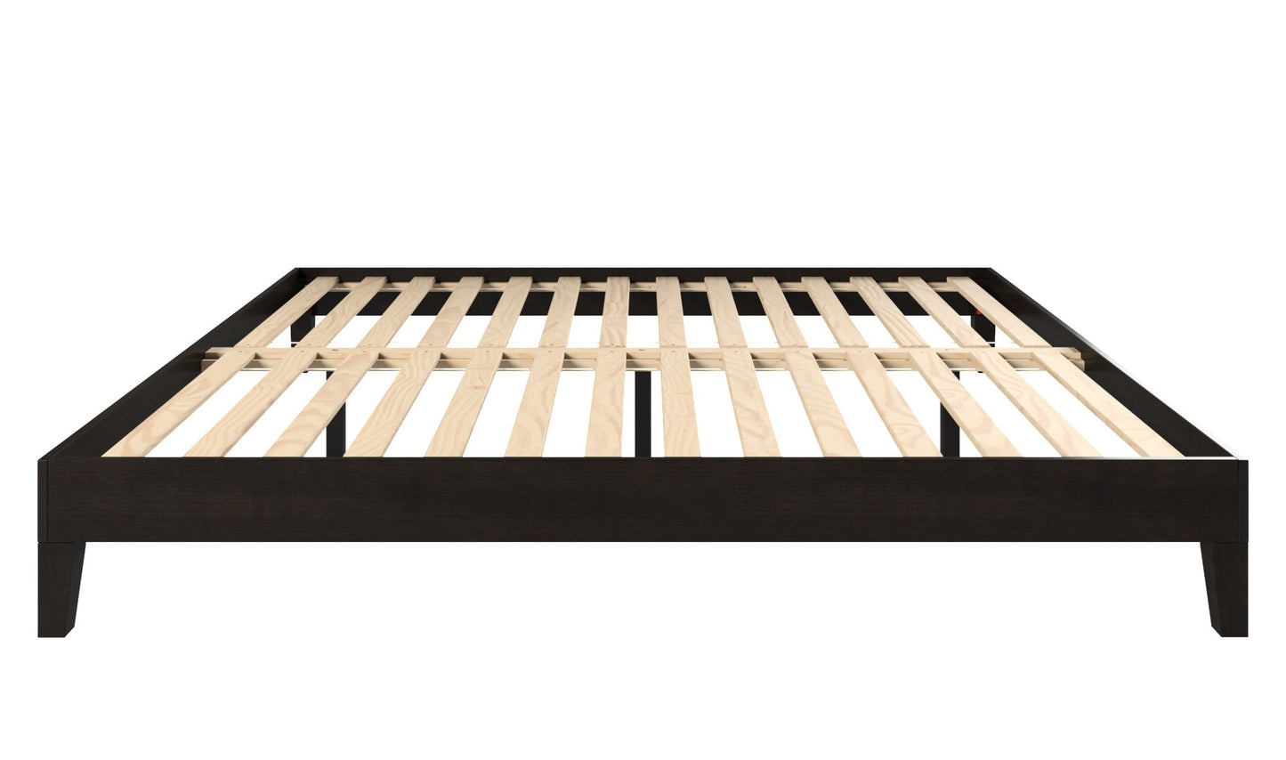 Nix King Platform Bed Black