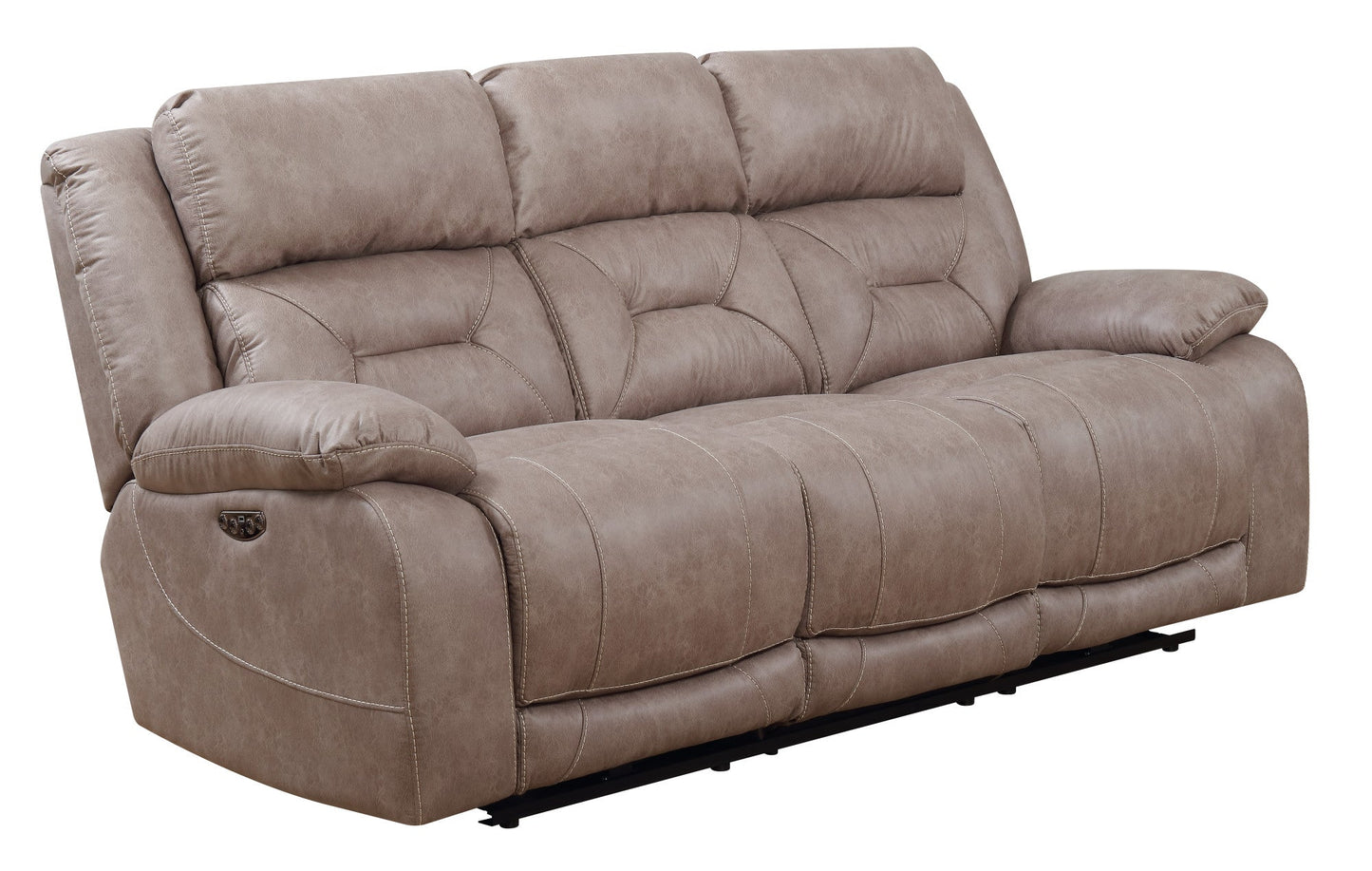 Aria Sand Dual-Power Reclining Sofa