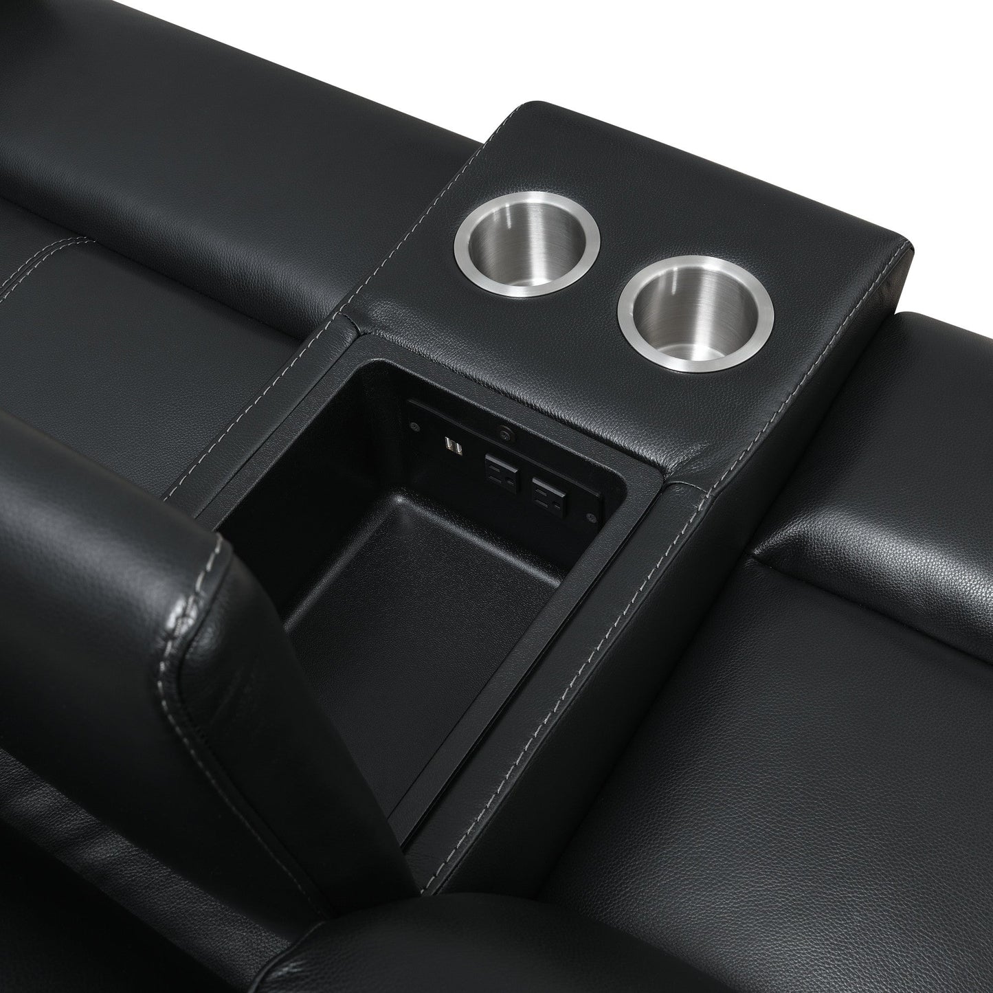 Giorno Pwr-Pwr Sofa Black
