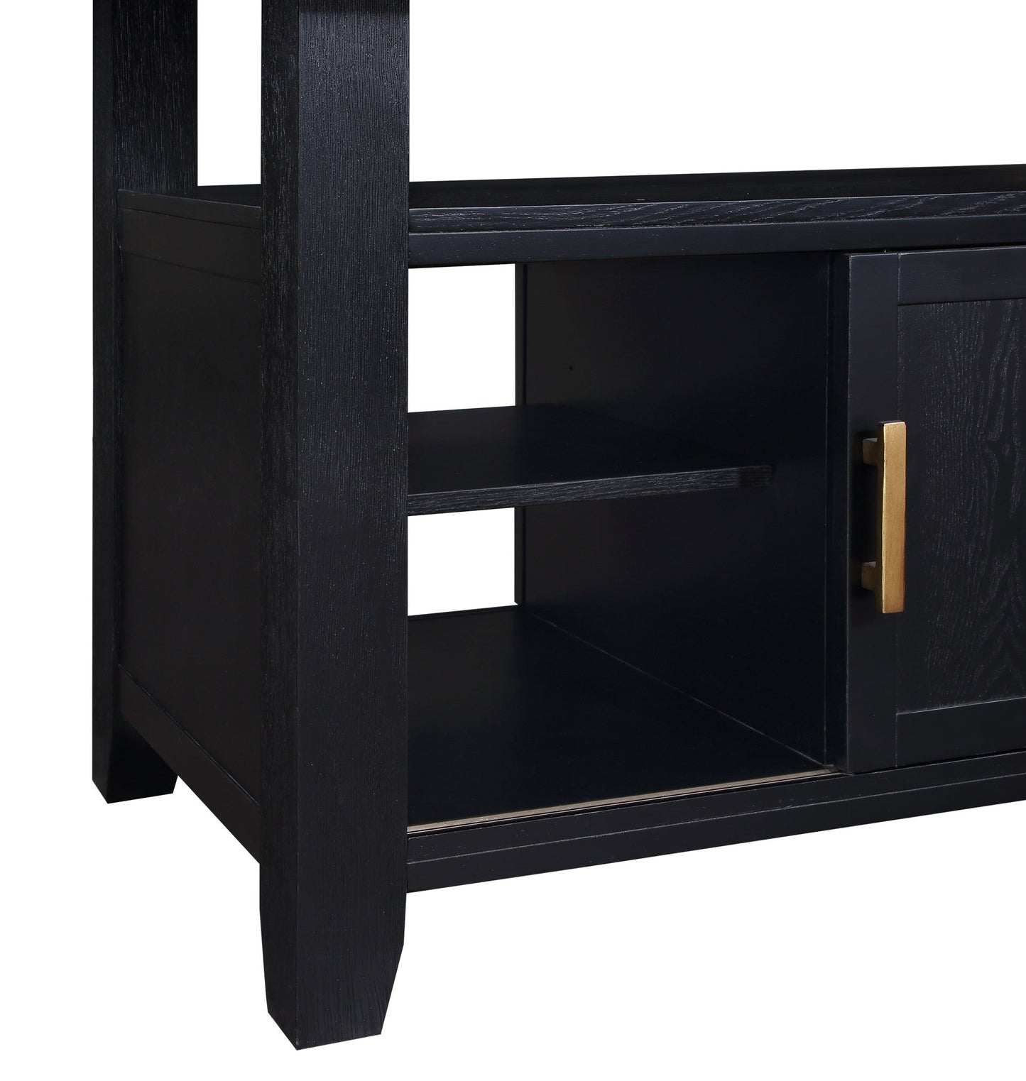 Yves Charcoal Counter Height Storage Base