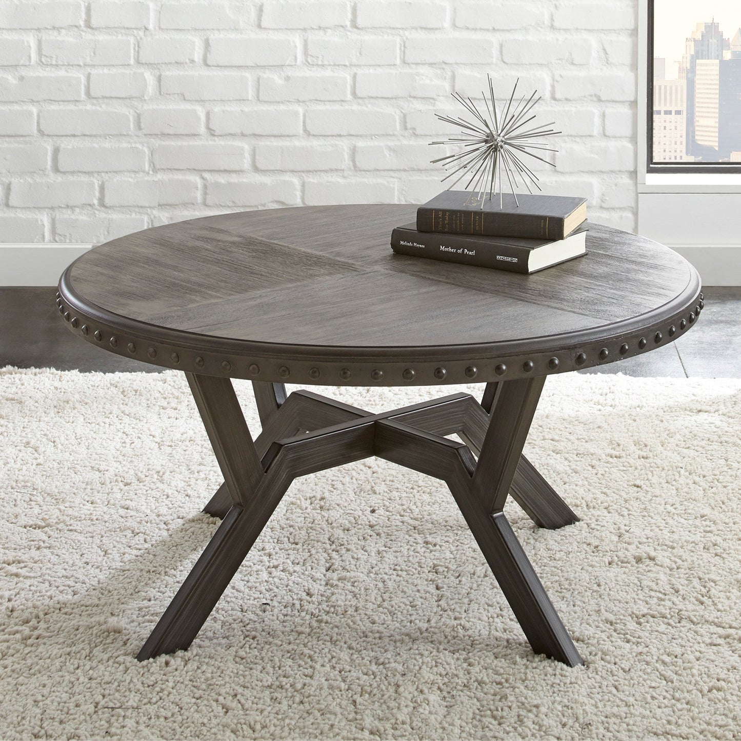 Alamo Round Cocktail Table