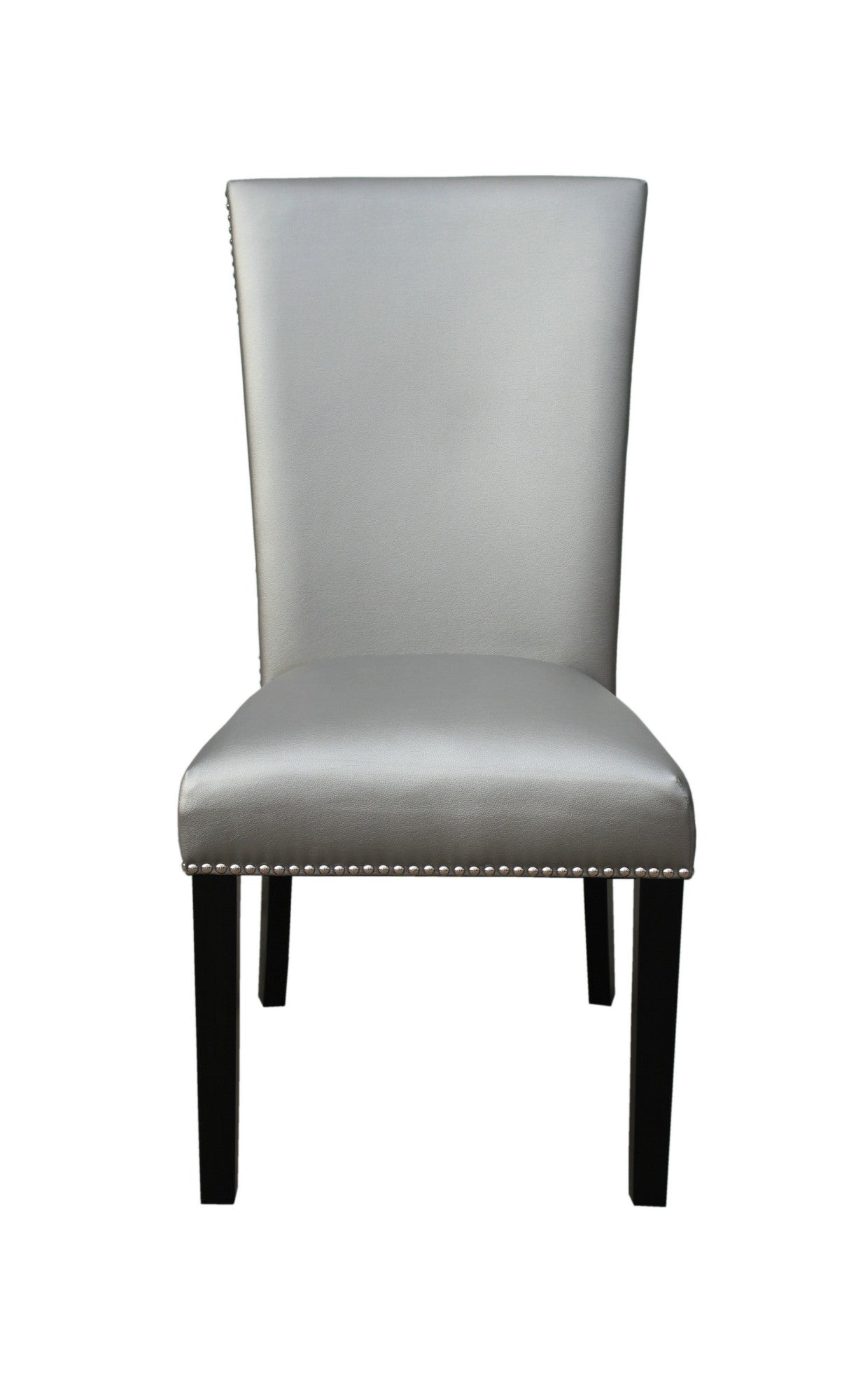 Camila Silver PU Dining chair