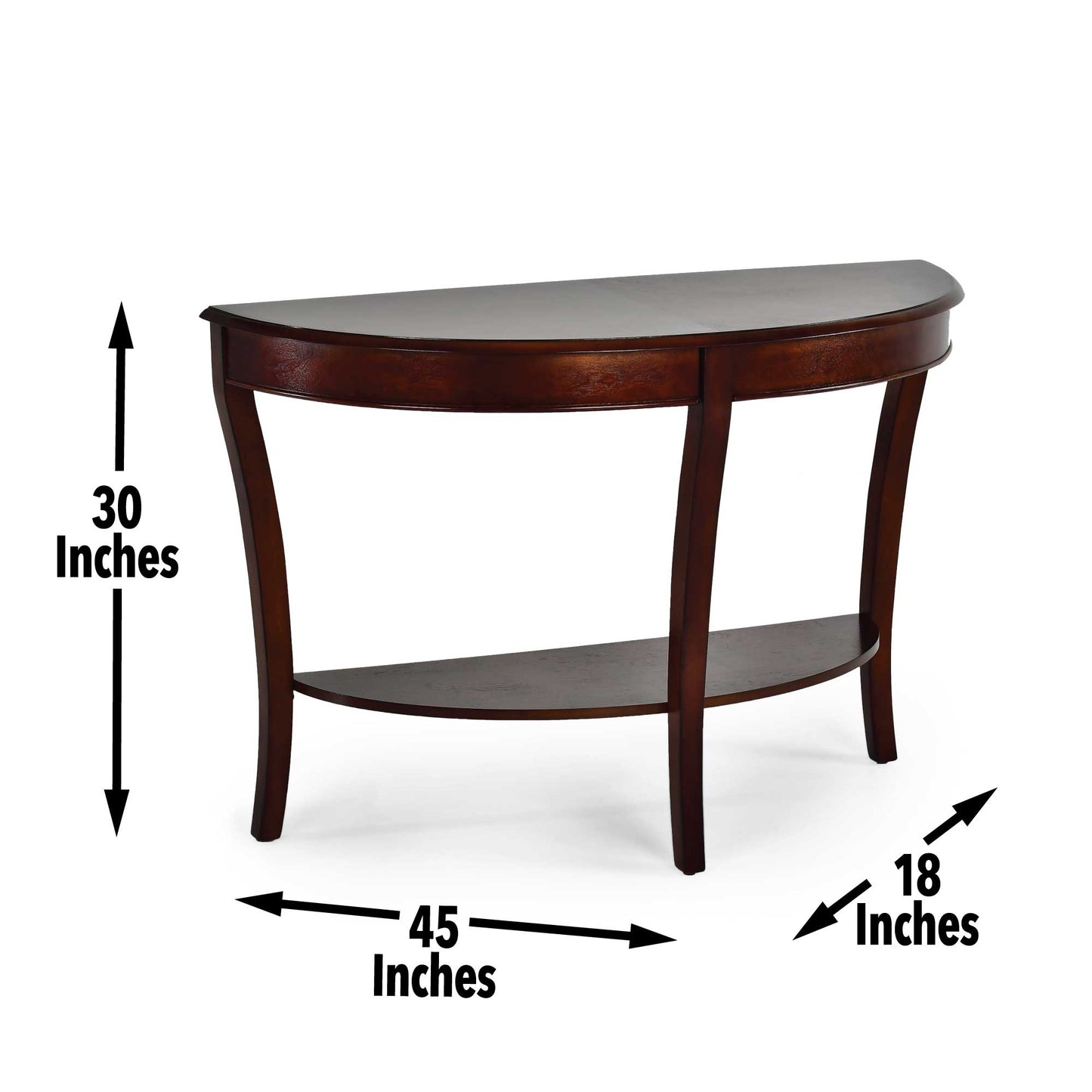Troy Sofa Table 45"x 18" x 30"