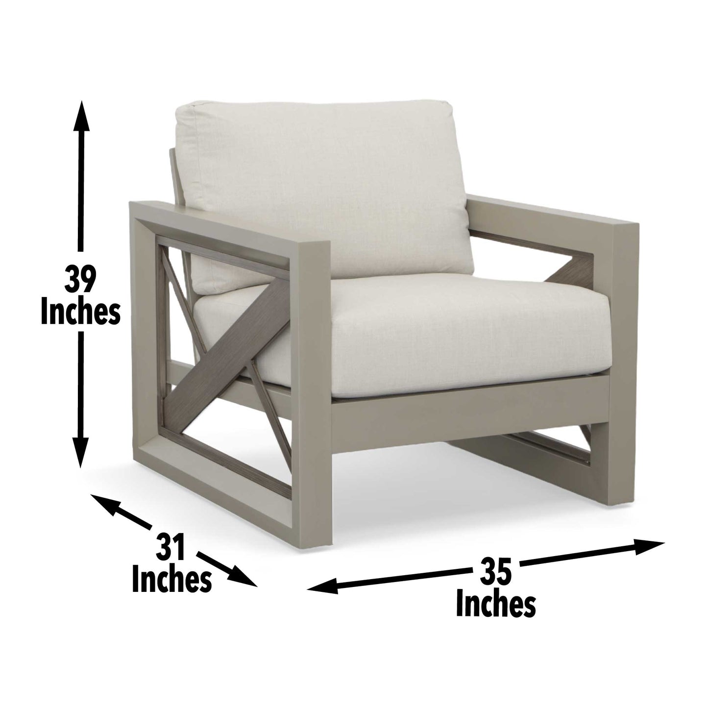 Dalilah Patio Arm Chair