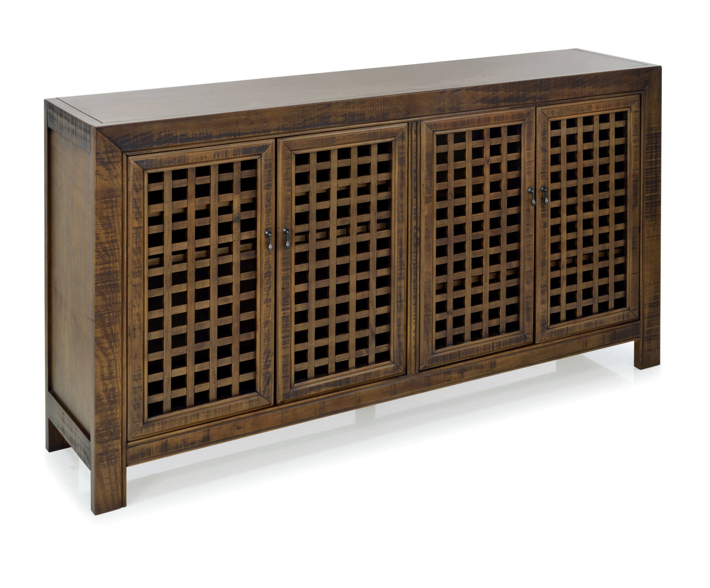 Rio 4 Door Accent Cabinet Mocha