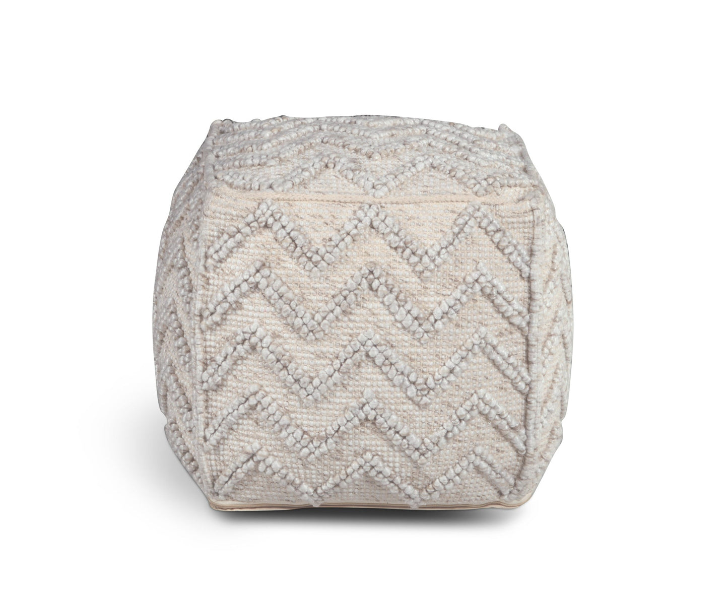 Kenzari Square Zigzag Handwoven
