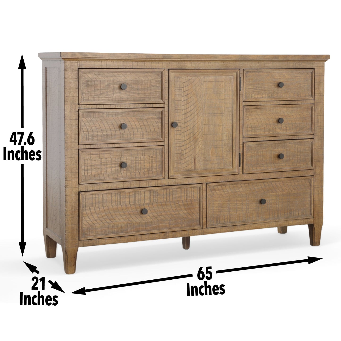 Riverdale Driftwood Storage King 4PC
