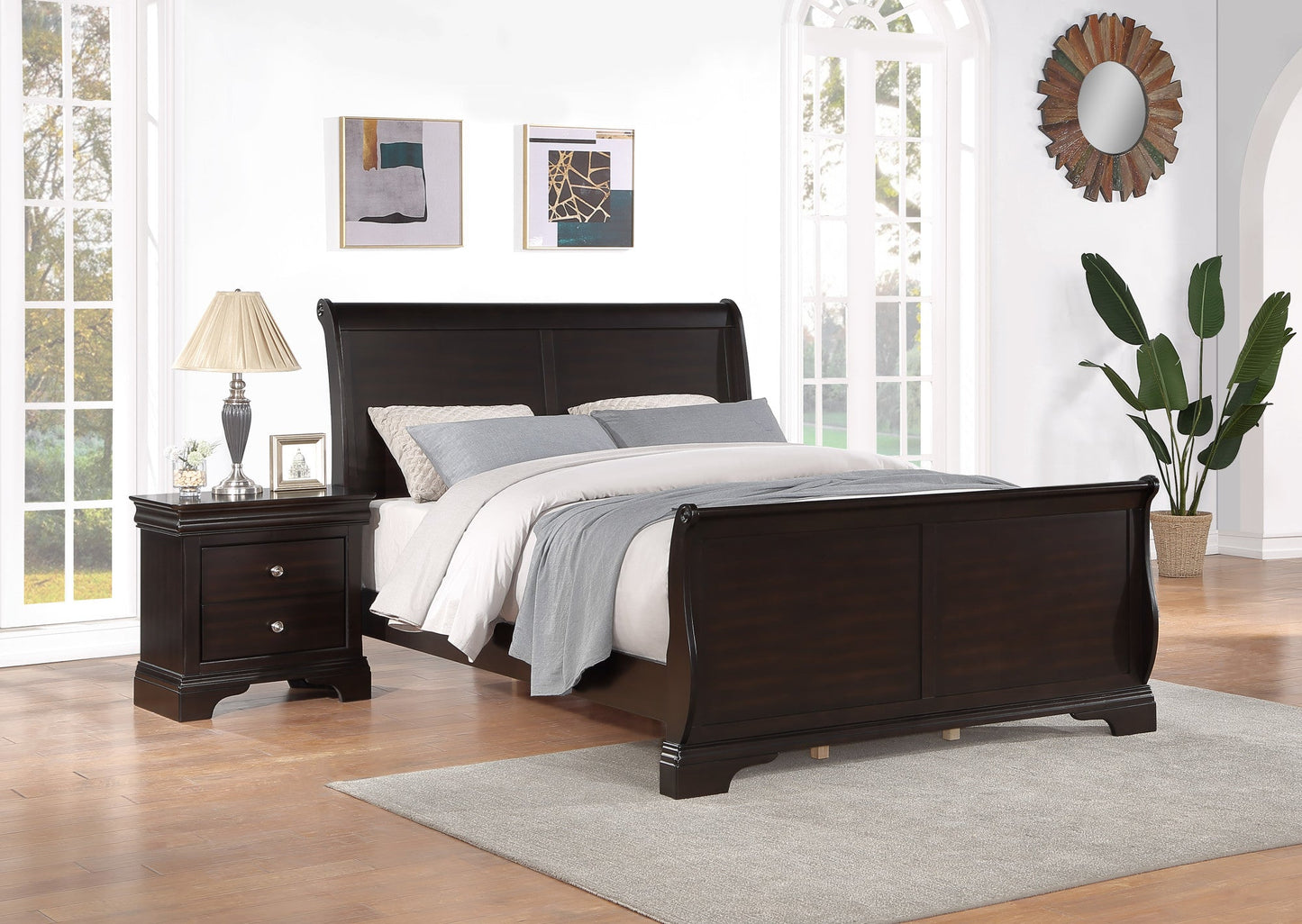 Dominique Queen Bed