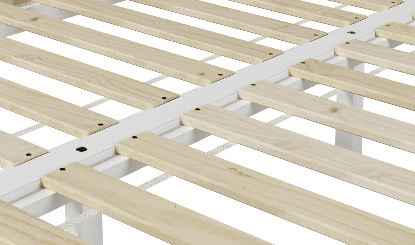 Nix Twin Platform Bed White