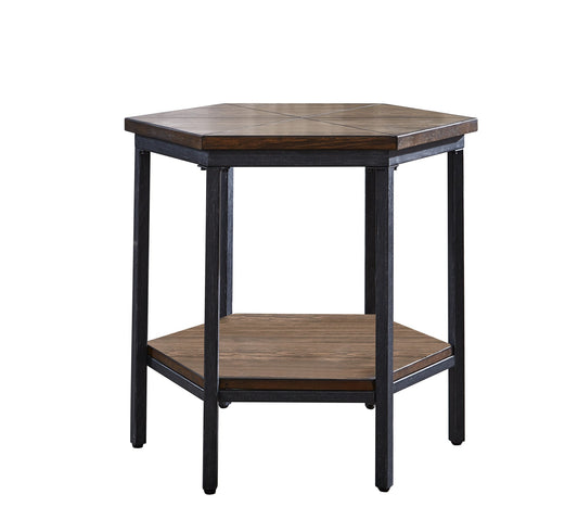 Ultimo Hexagon End Table