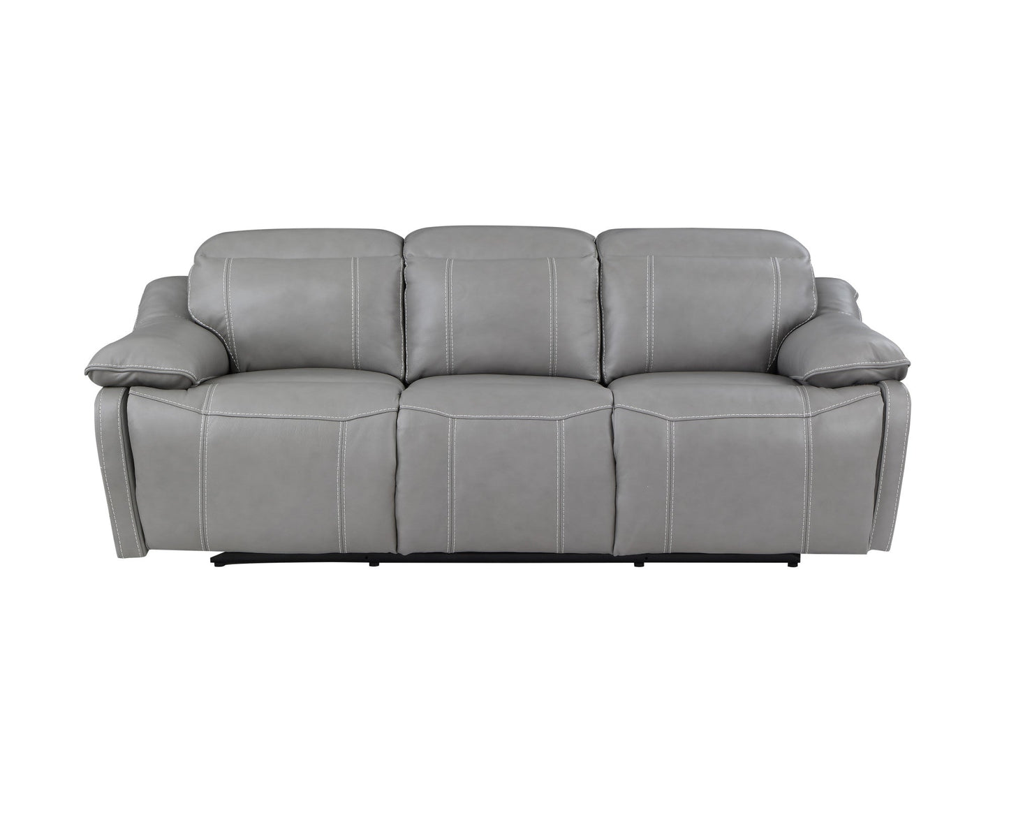 Alpine Leather P/P Sofa Smoke