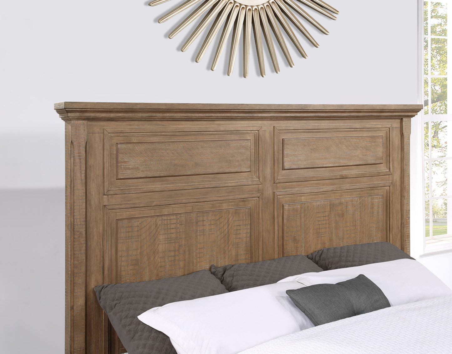 Riverdale Driftwood Queen Bed