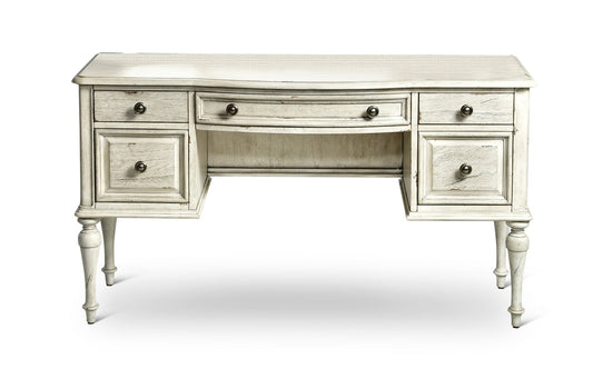 Highland Park Cathedral White Vanity Desk
