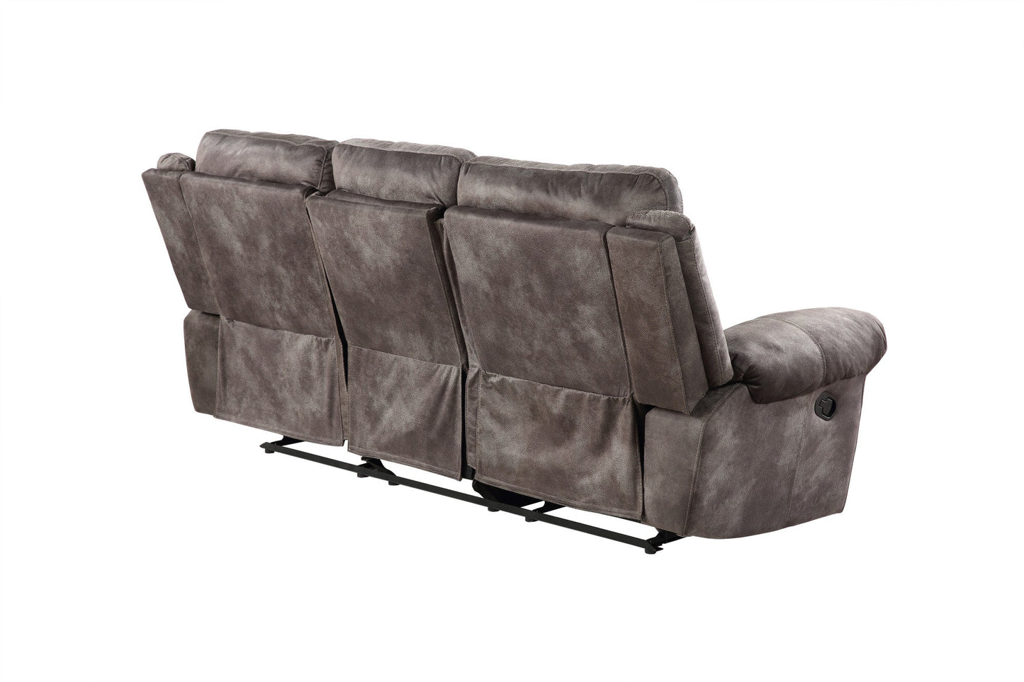Nashville Recliner Sofa Grey w/