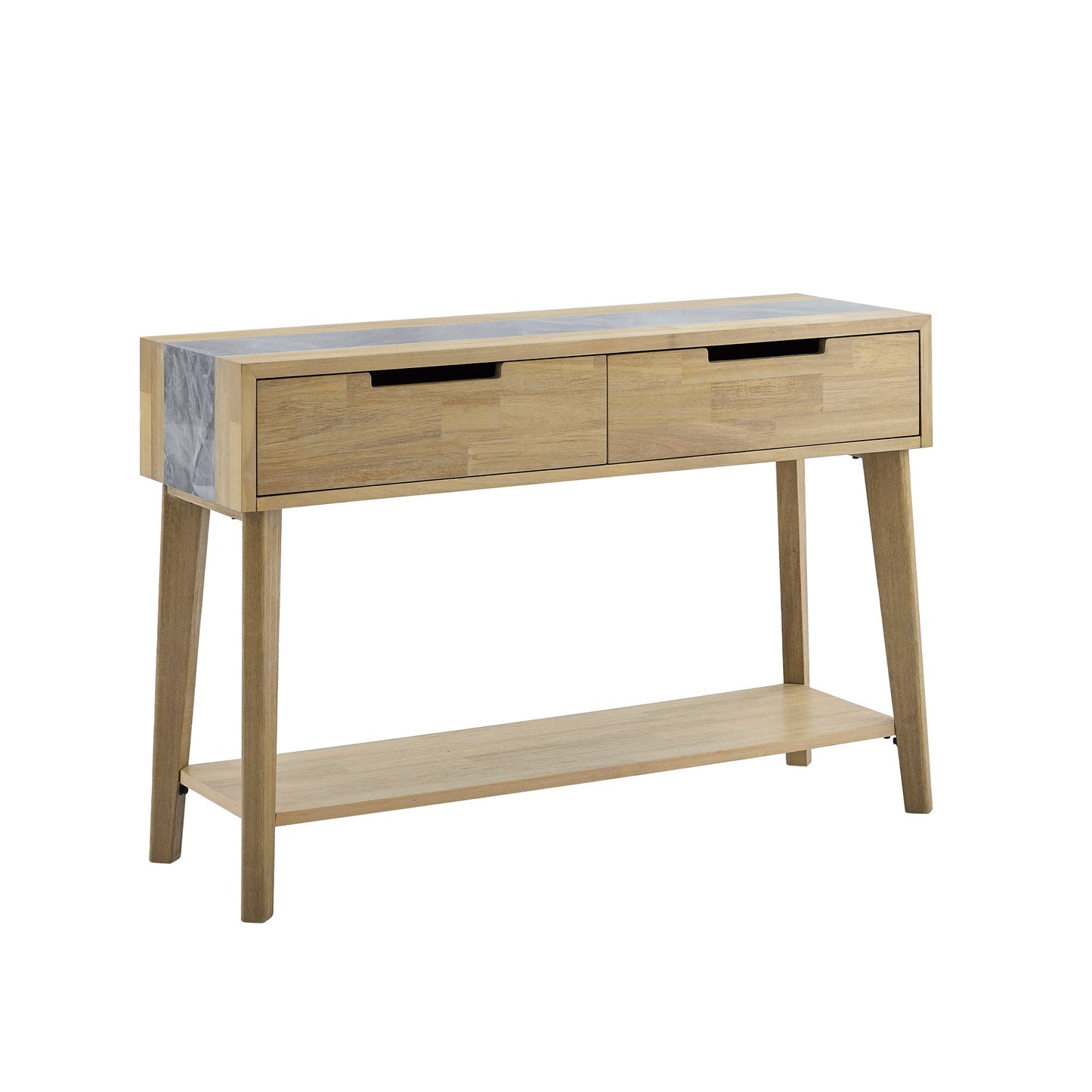 Calgary Gray Sintered Stone Sofa Table