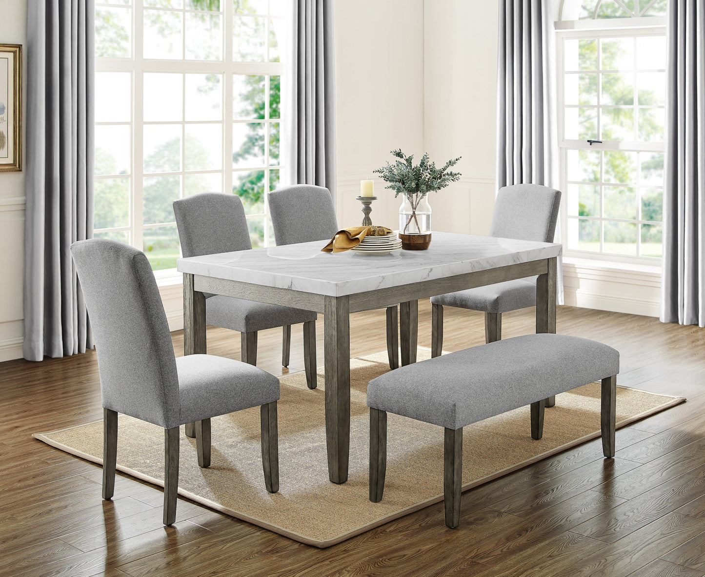 Emily Guangxi White Marble Top