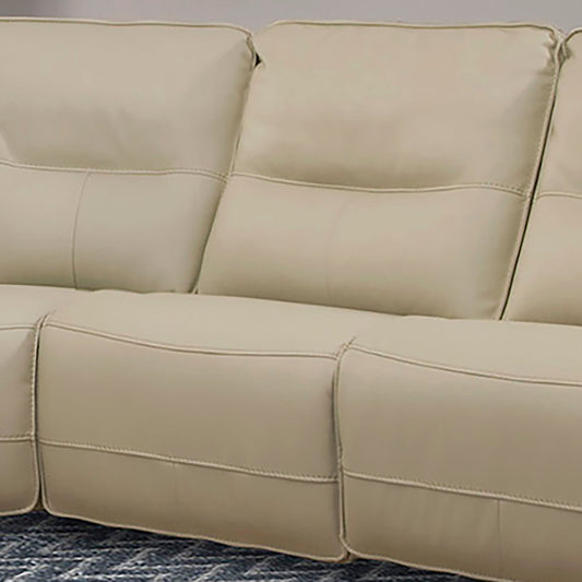Spartacus Oyster Sectional Armless Chair