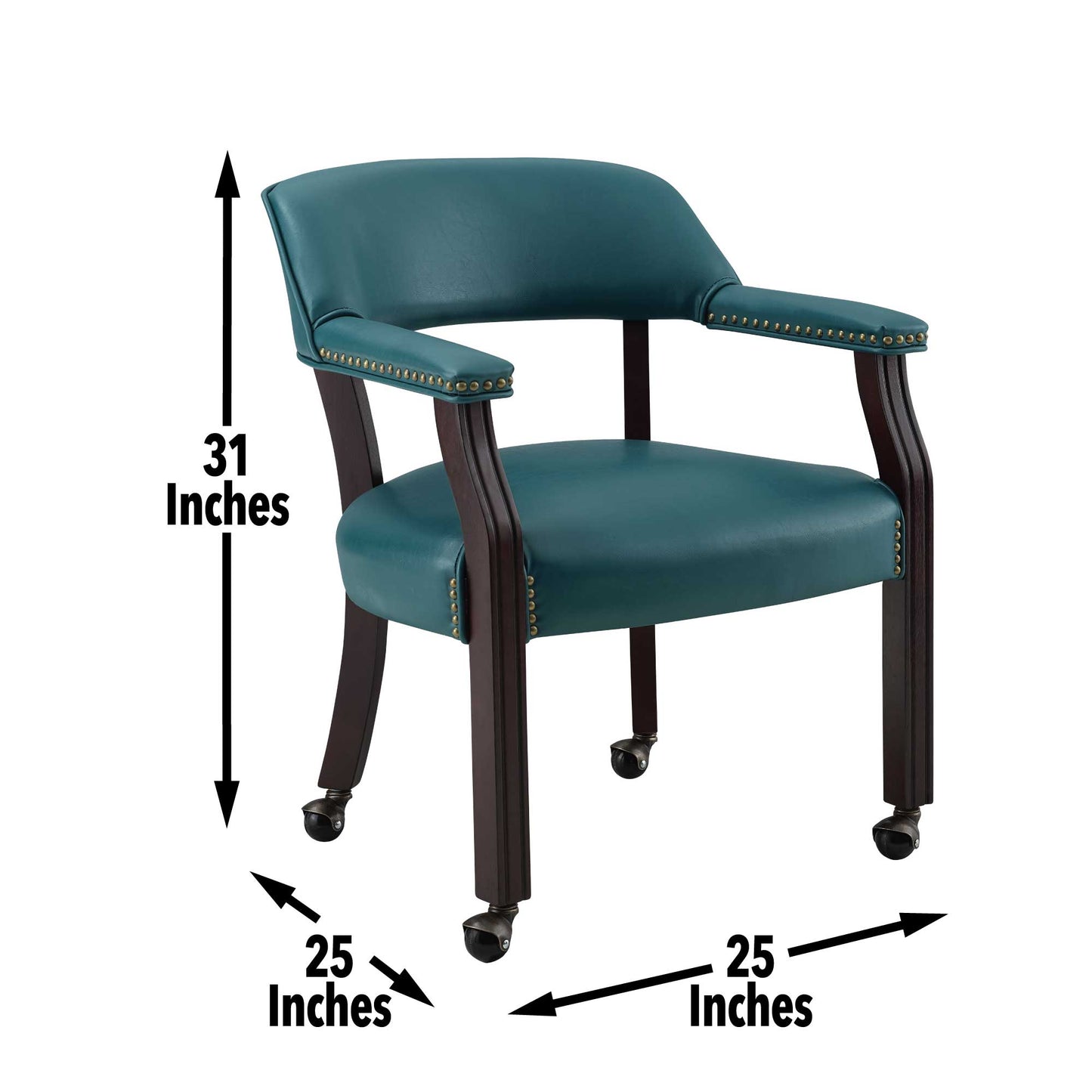 Tournament Arm Chair w/Casters