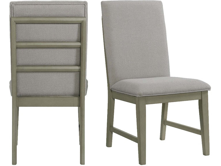 ZIG Side Chair (Fabric Ladder Back)