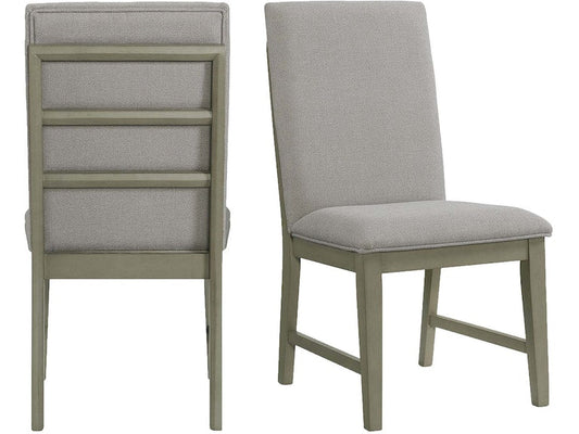 ZIG Side Chair (Fabric Ladder Back)