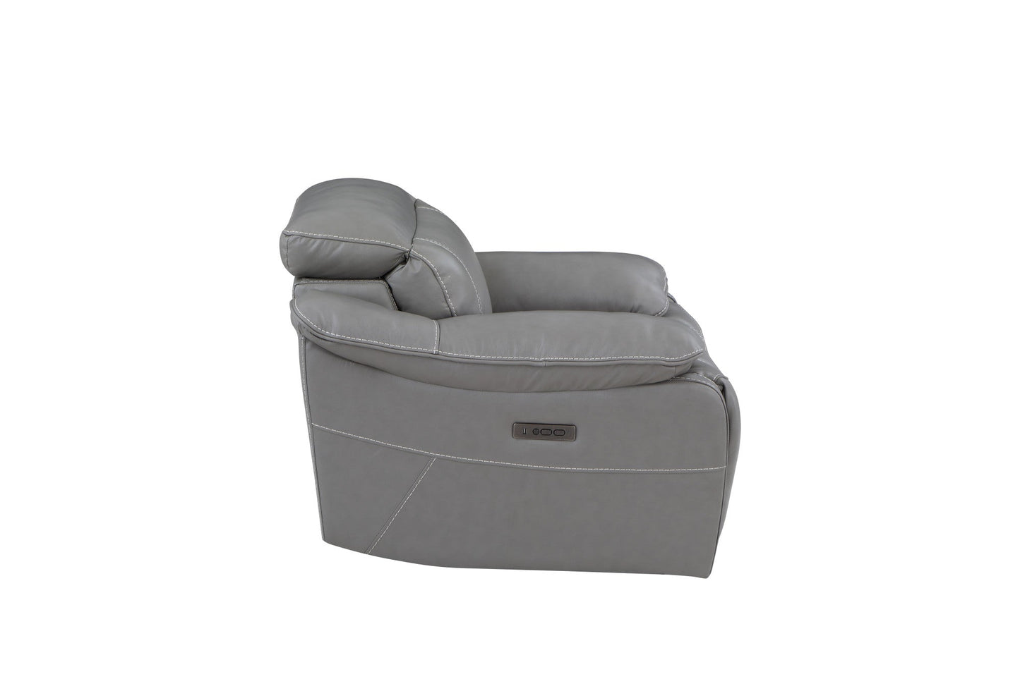 Alpine Leather P/P Recliner Smo