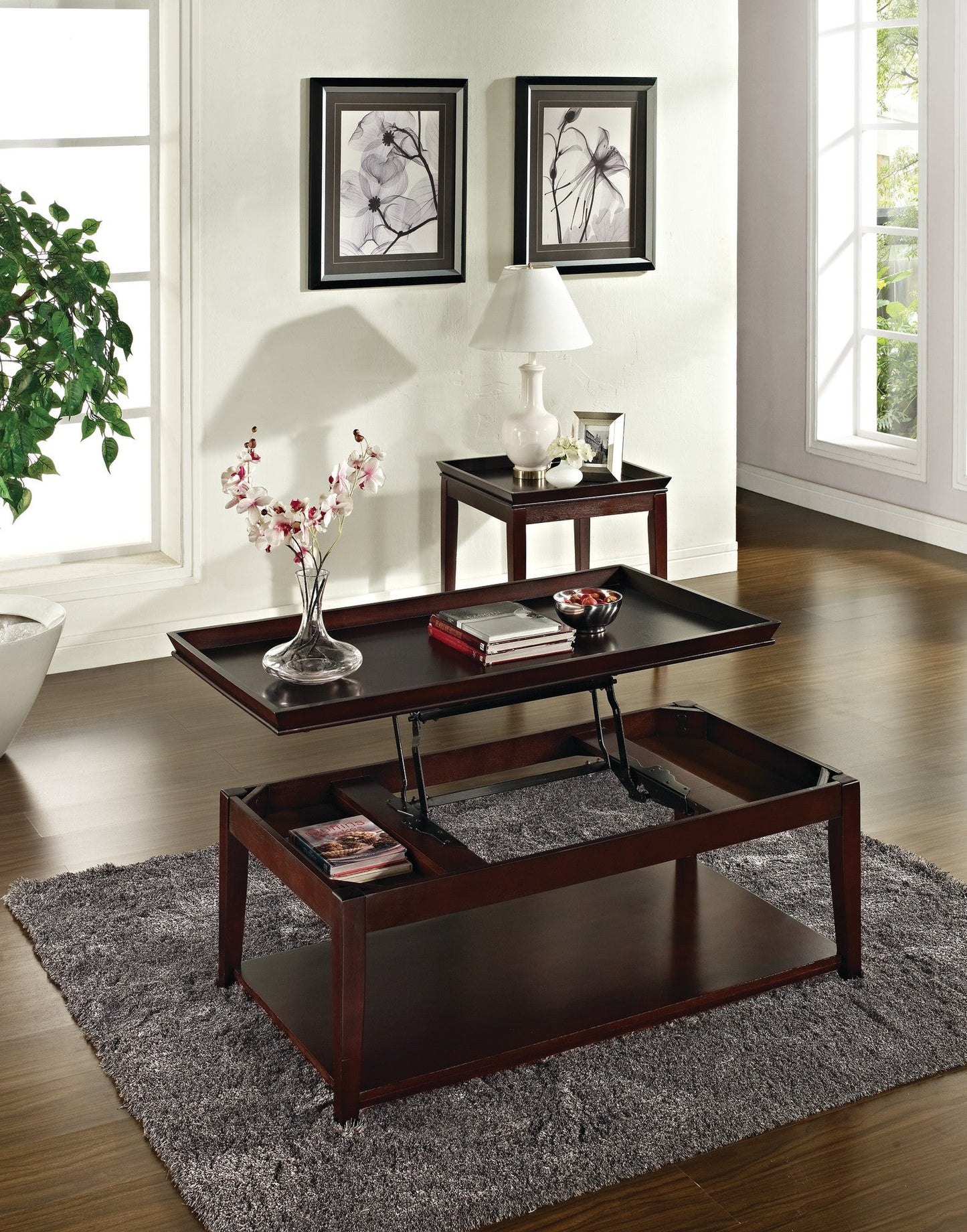 Clemson Lift Top Cocktail Table