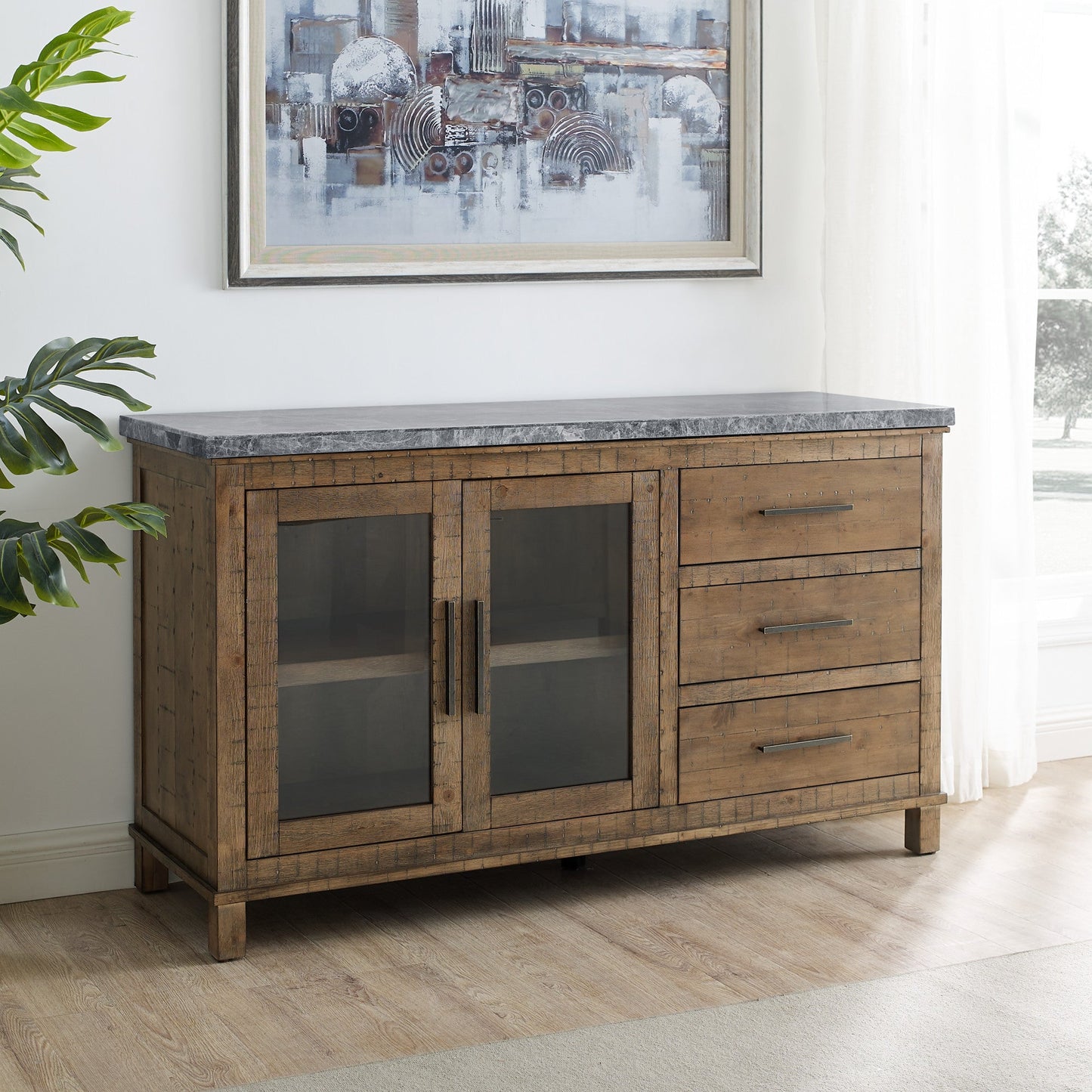 Grayson Gray Marble Serve