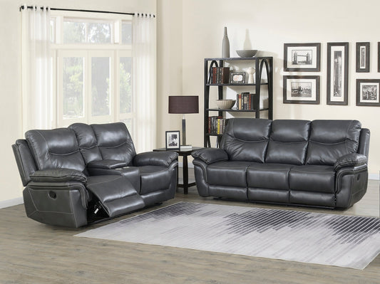 Isabella Grey Sofa and Loveseat Set